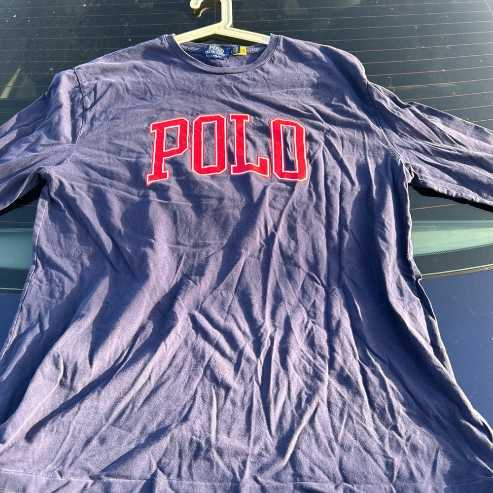 Polo Navy Shirt Size L